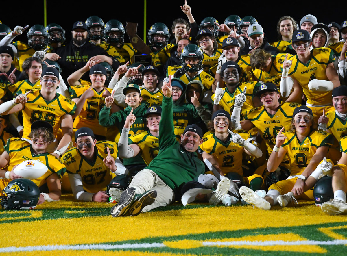 San Marin after winning the CIF State D5-AA title in 2021. Photo: Greg-Jungferman