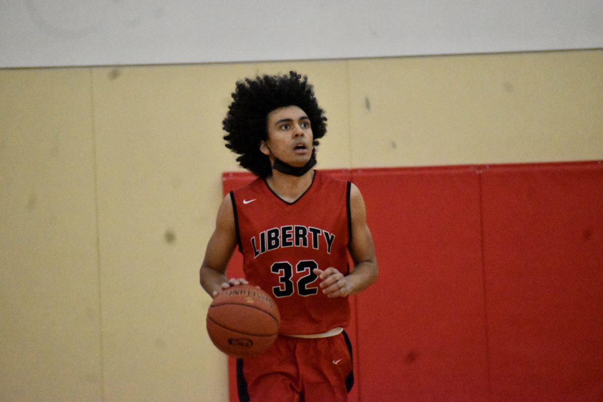 Senior guard Tayshawn Colvin has Liberty of Spangle rolling into state.