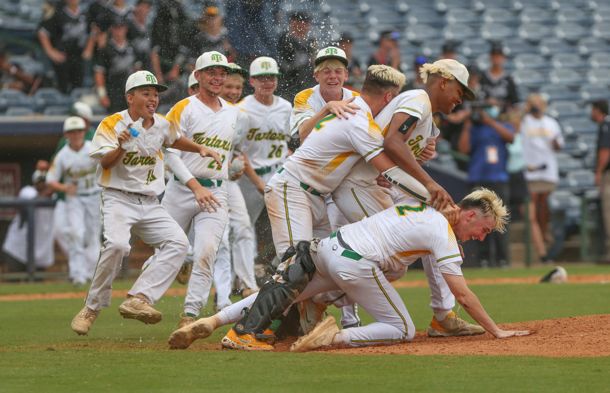 East Union and Taylorsville played in game 2 of the MHSAA Class 2A Baseball Championship on Friday, June 4, 2021 at Trustmark Park. Photo by Keith Warren