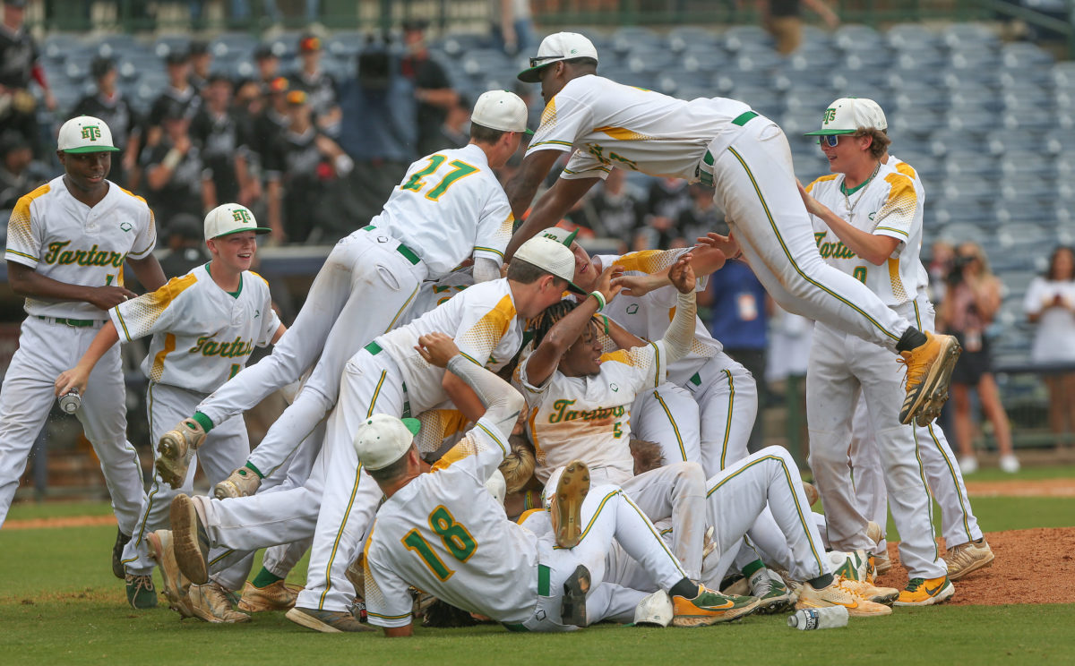 East Union and Taylorsville played in game 2 of the MHSAA Class 2A Baseball Championship on Friday, June 4, 2021 at Trustmark Park. Photo by Keith Warren