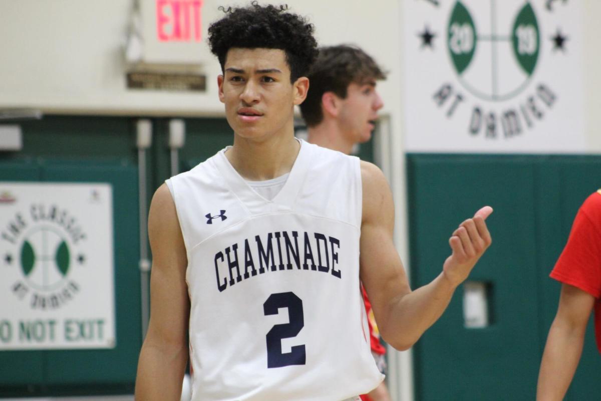 Colorado's KJ Simpson played four seasons of varsity basketball at Chaminade College Prep in West Hills, California