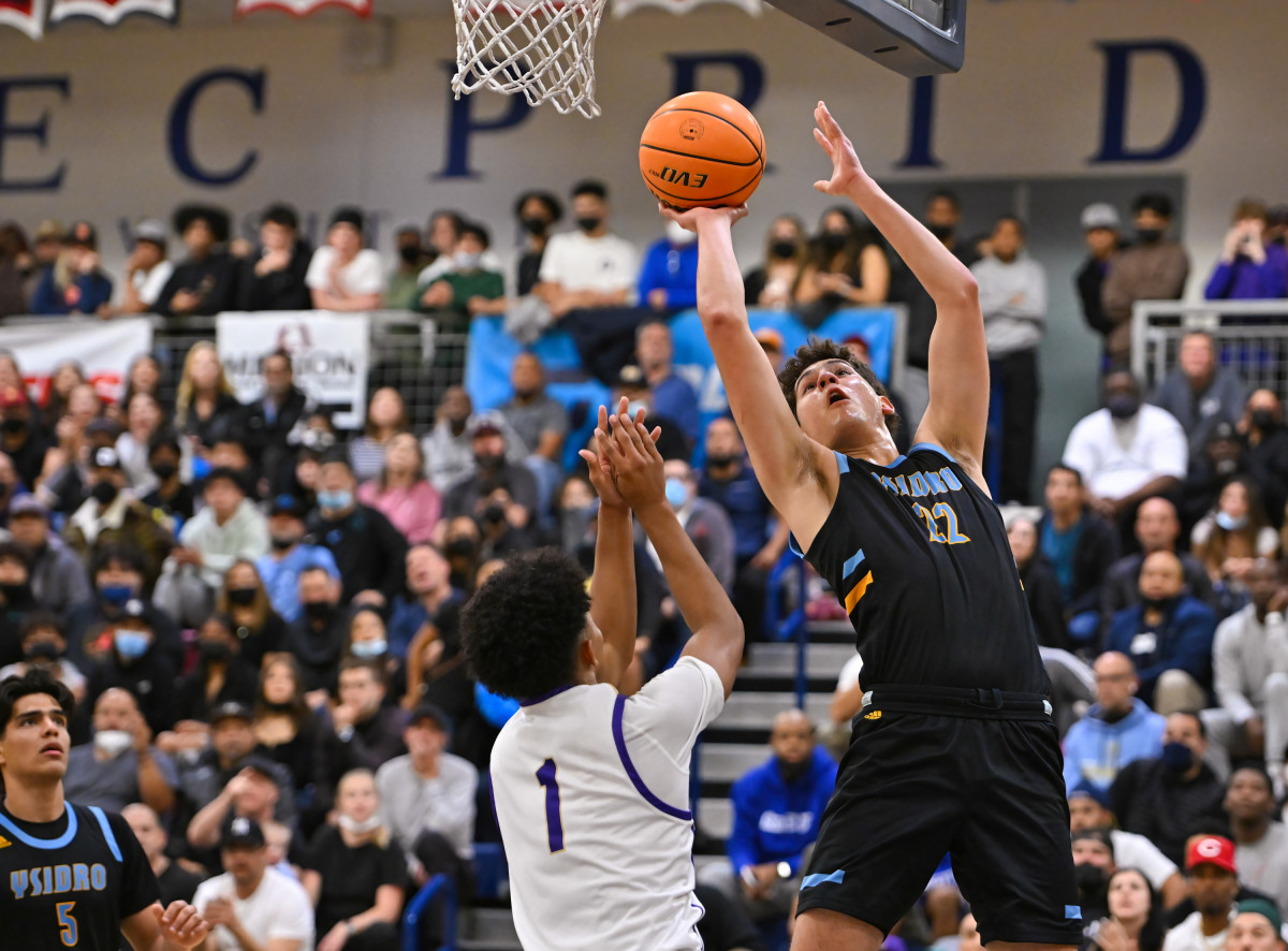 CIF San Diego Section Boys Open Division Championship February 26, 2022. St. Augustine vs San Ysidro. Photo-Justin Fine 70