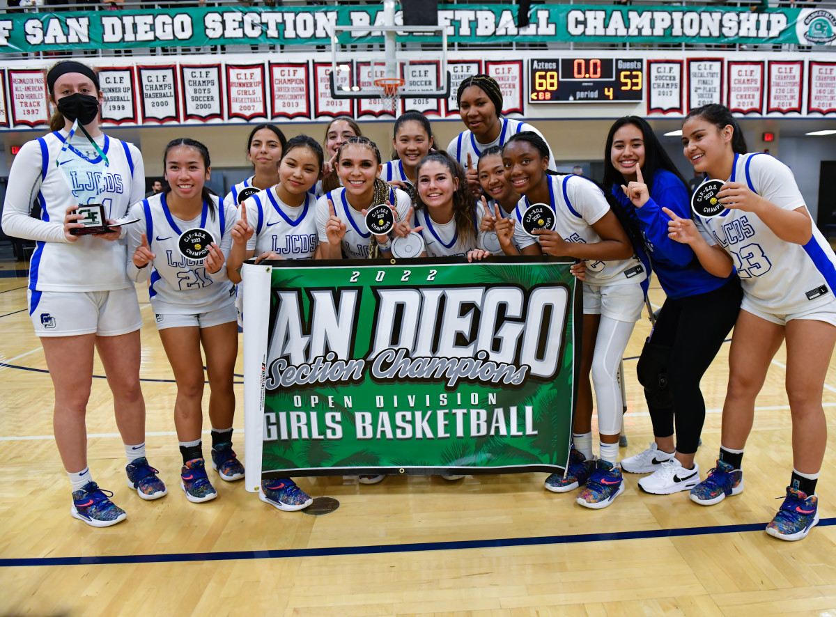 CIF San Diego Section Girls Open Division Championship February 26, 2022. Mission Hills vs La Jolla Country Day. Photo-Justin Fine00