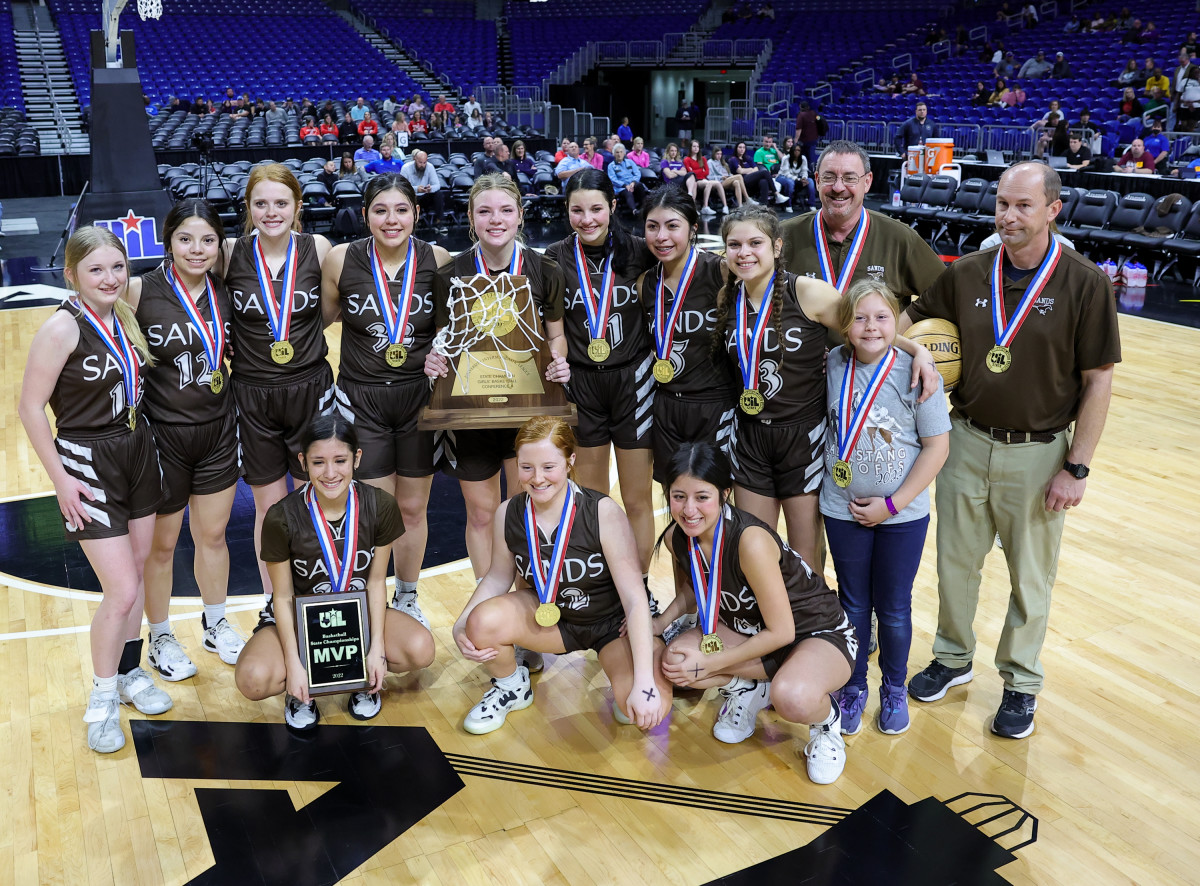 UIL 1A Girls Basketball Championship March 5, 2022. Sands vs Robert Lee. Photo-Tommy Hays10