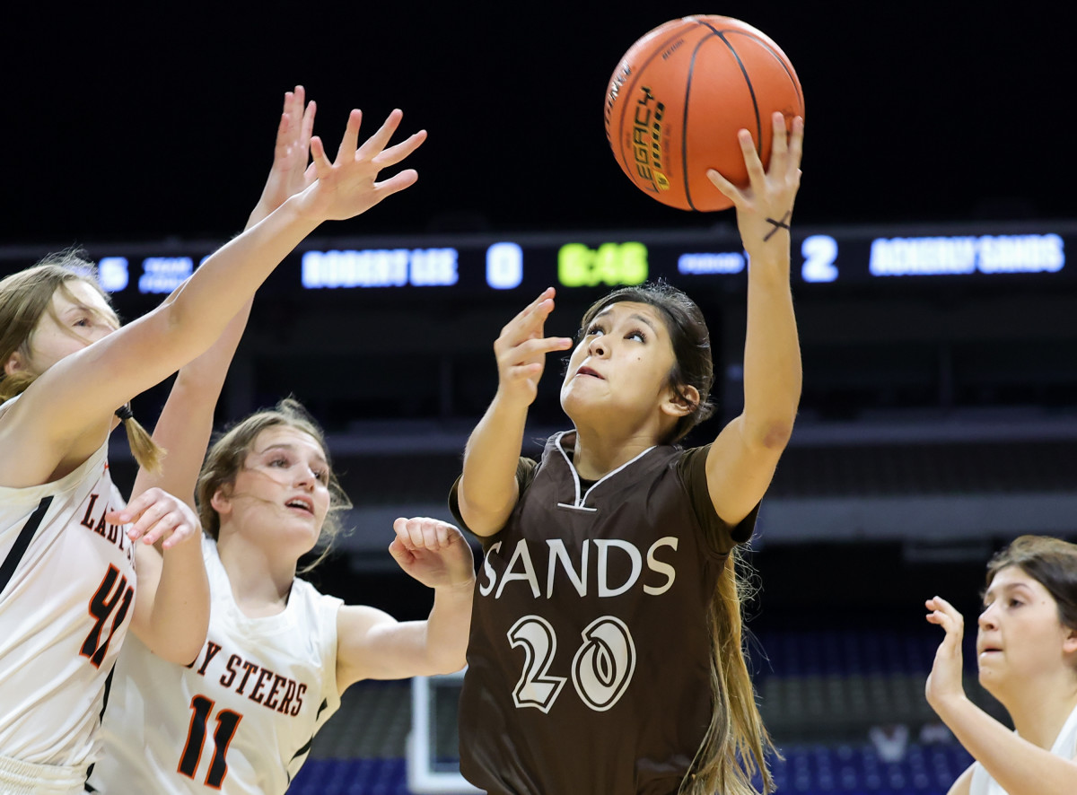 UIL 1A Girls Basketball Championship March 5, 2022. Sands vs Robert Lee. Photo-Tommy Hays19