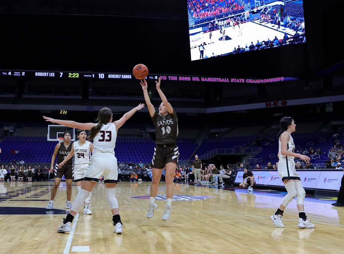 UIL 1A Girls Basketball Championship March 5, 2022. Sands vs Robert Lee. Photo-Tommy Hays28