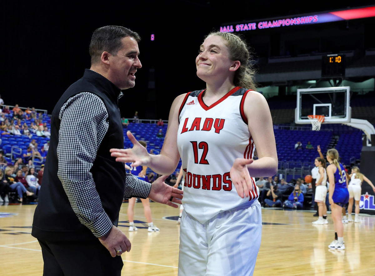 UIL 2A Girls Basketball Championship March 5, 2022. Gruver vs Stamford. Photo-Tommy Hays05