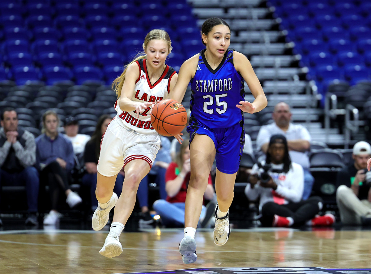 UIL 2A Girls Basketball Championship March 5, 2022. Gruver vs Stamford. Photo-Tommy Hays84