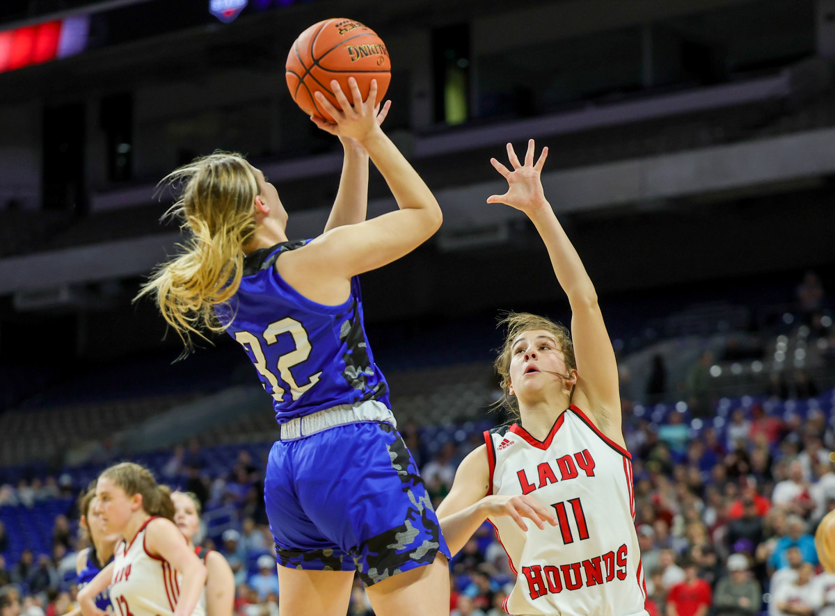 UIL 2A Girls Basketball Championship March 5, 2022. Gruver vs Stamford. Photo-Tommy Hays87