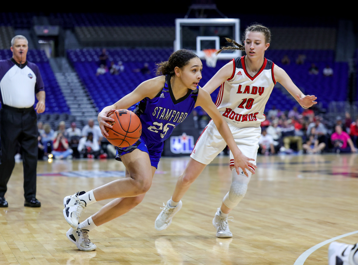 UIL 2A Girls Basketball Championship March 5, 2022. Gruver vs Stamford. Photo-Tommy Hays86