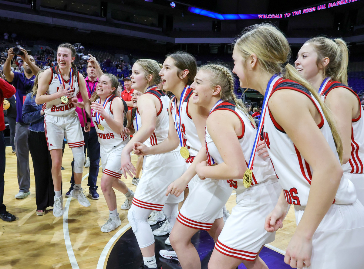 UIL 2A Girls Basketball Championship March 5, 2022. Gruver vs Stamford. Photo-Tommy Hays81
