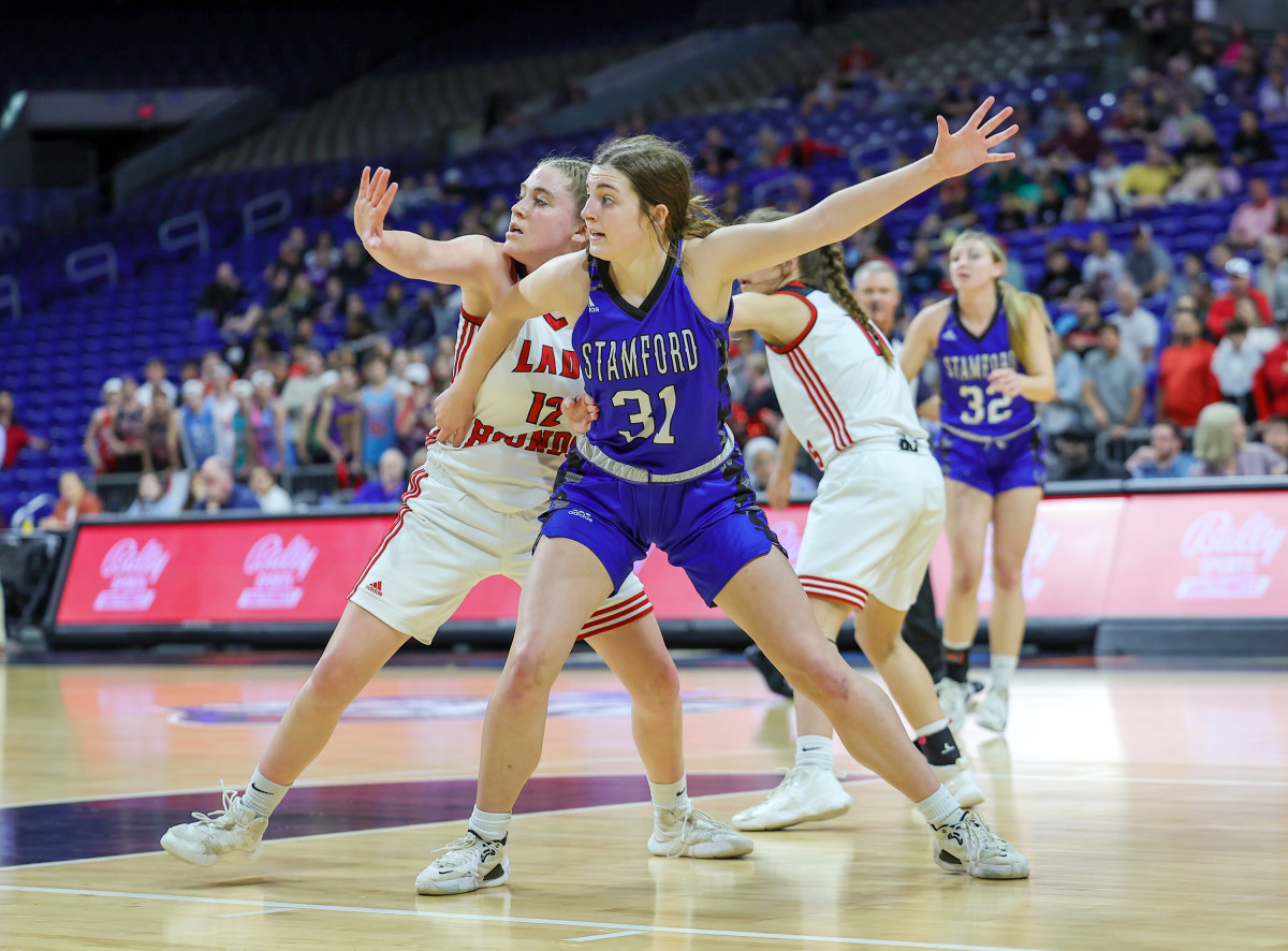 UIL 2A Girls Basketball Championship March 5, 2022. Gruver vs Stamford. Photo-Tommy Hays88