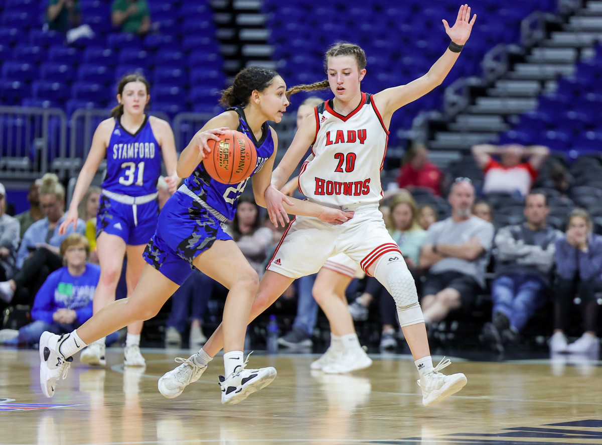 UIL 2A Girls Basketball Championship March 5, 2022. Gruver vs Stamford. Photo-Tommy Hays01