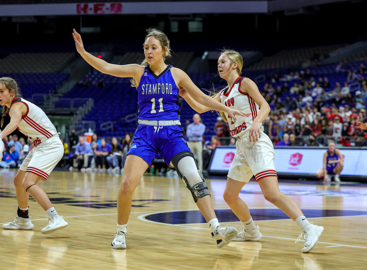 UIL 2A Girls Basketball Championship March 5, 2022. Gruver vs Stamford. Photo-Tommy Hays90