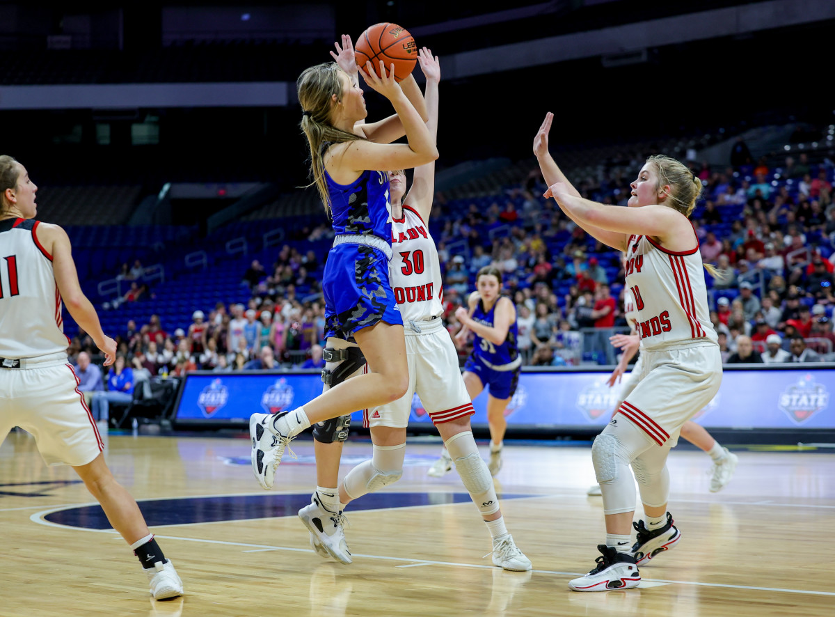 UIL 2A Girls Basketball Championship March 5, 2022. Gruver vs Stamford. Photo-Tommy Hays92