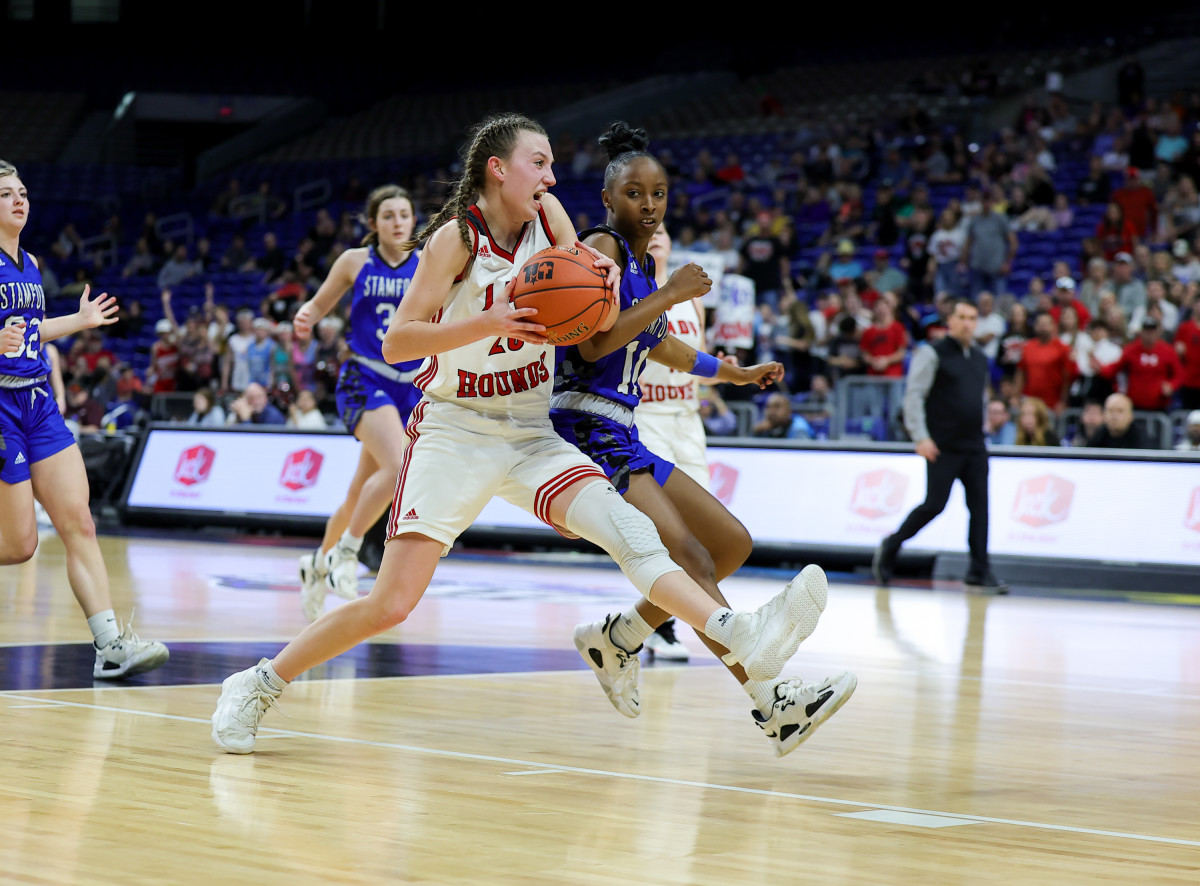 UIL 2A Girls Basketball Championship March 5, 2022. Gruver vs Stamford. Photo-Tommy Hays94