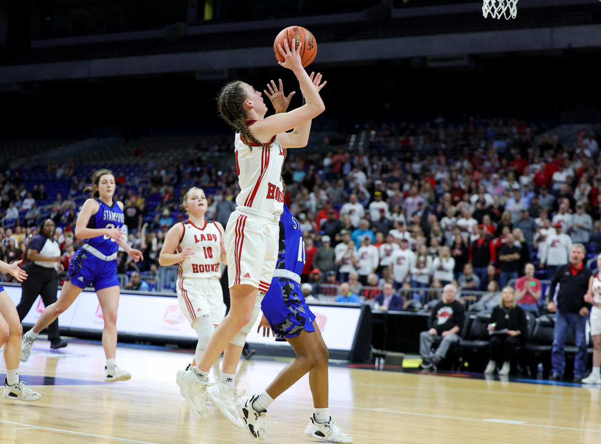 UIL 2A Girls Basketball Championship March 5, 2022. Gruver vs Stamford. Photo-Tommy Hays95