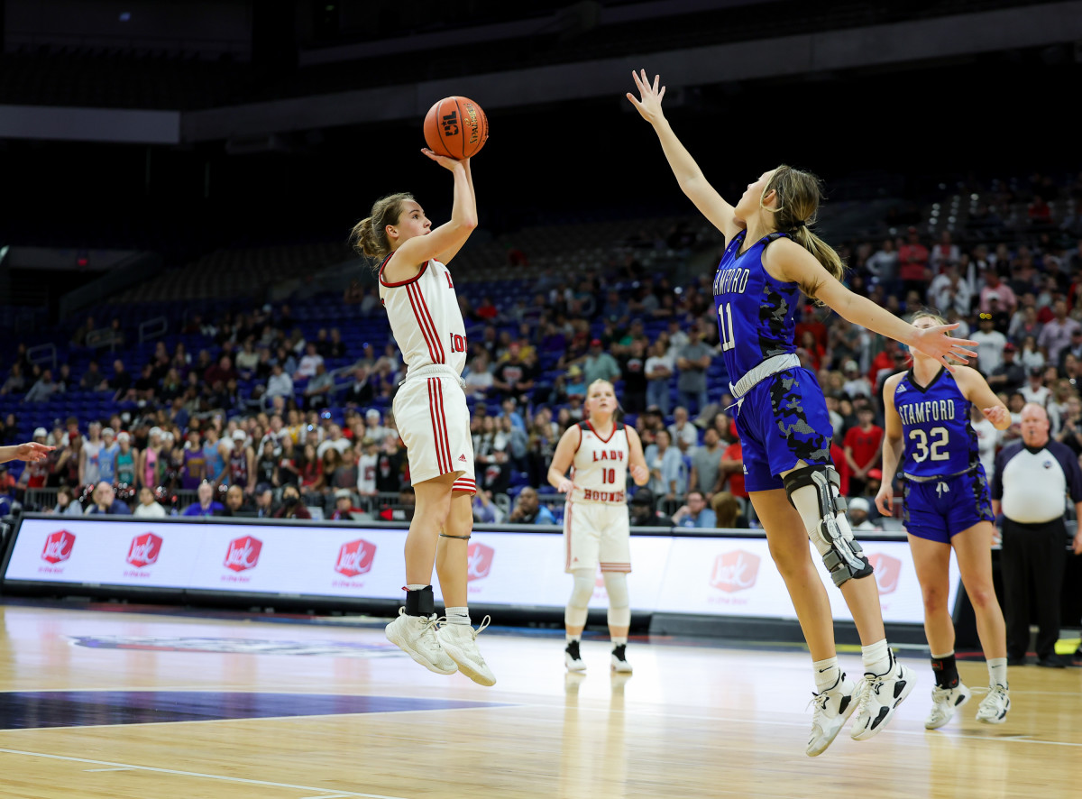UIL 2A Girls Basketball Championship March 5, 2022. Gruver vs Stamford. Photo-Tommy Hays96