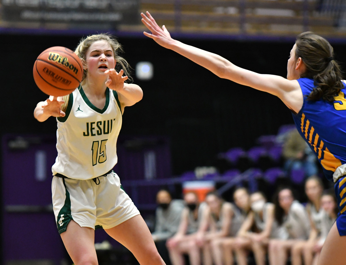 Barlow Jesuit girls basketball Taylor Balkom 15
