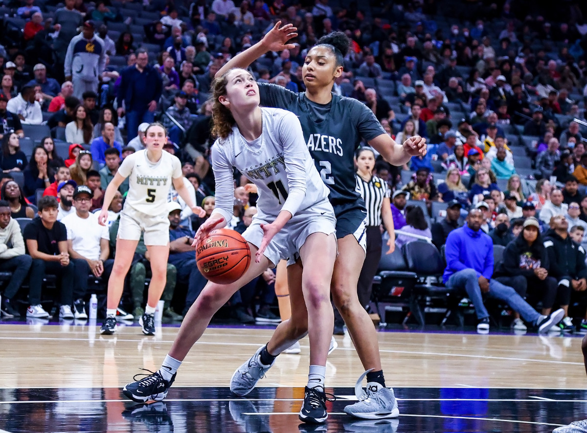 CIF State Open Division Girls Championship March 12, 2022. Sierra Canyon vs Archbishop Mitty. Photo-Ralph Thompson14