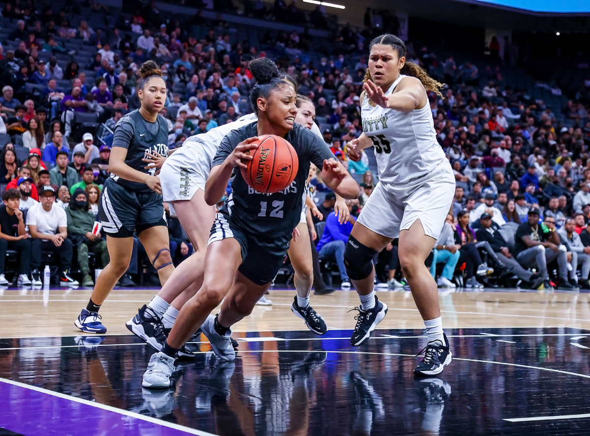 CIF State Open Division Girls Championship March 12, 2022. Sierra Canyon vs Archbishop Mitty. Photo-Ralph Thompson12