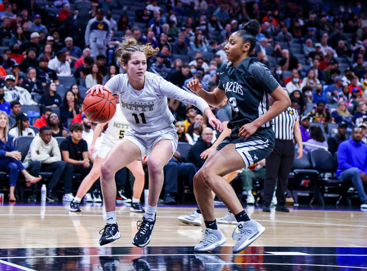 CIF State Open Division Girls Championship March 12, 2022. Sierra Canyon vs Archbishop Mitty. Photo-Ralph Thompson13