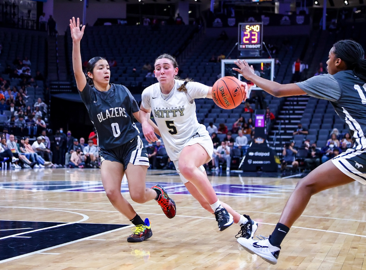 CIF State Open Division Girls Championship March 12, 2022. Sierra Canyon vs Archbishop Mitty. Photo-Ralph Thompson15