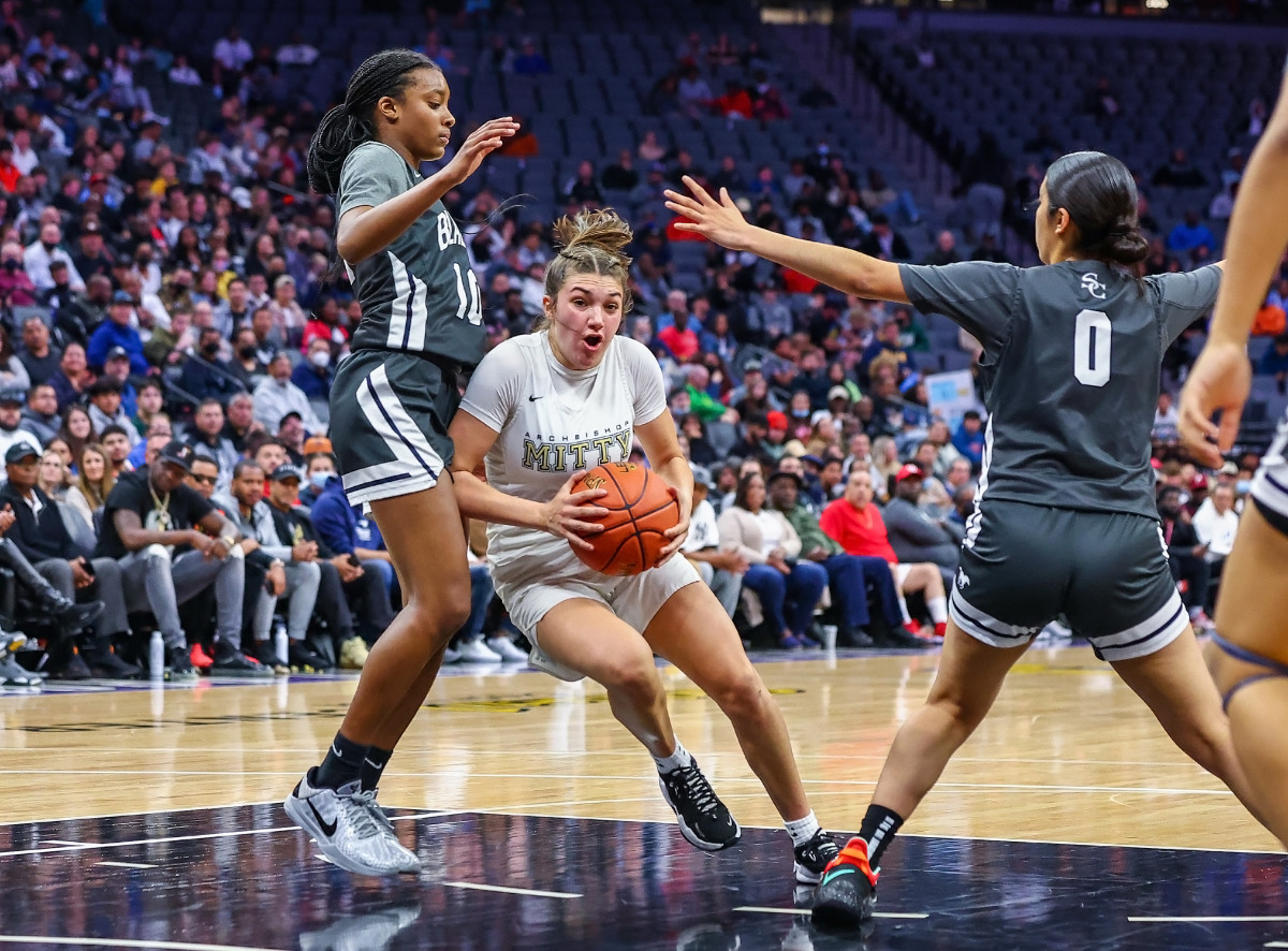 CIF State Open Division Girls Championship March 12, 2022. Sierra Canyon vs Archbishop Mitty. Photo-Ralph Thompson30