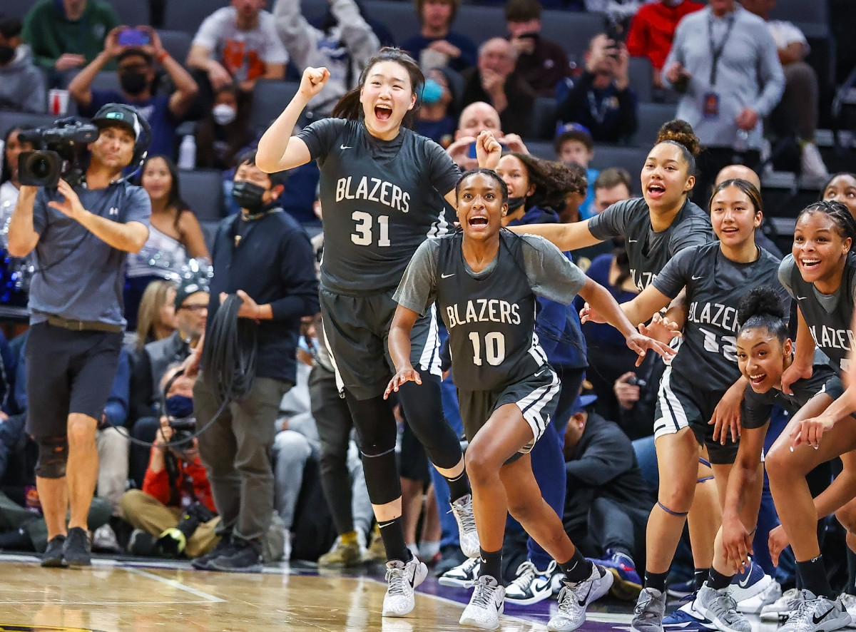 CIF State Open Division Girls Championship March 12, 2022. Sierra Canyon vs Archbishop Mitty. Photo-Ralph Thompson32