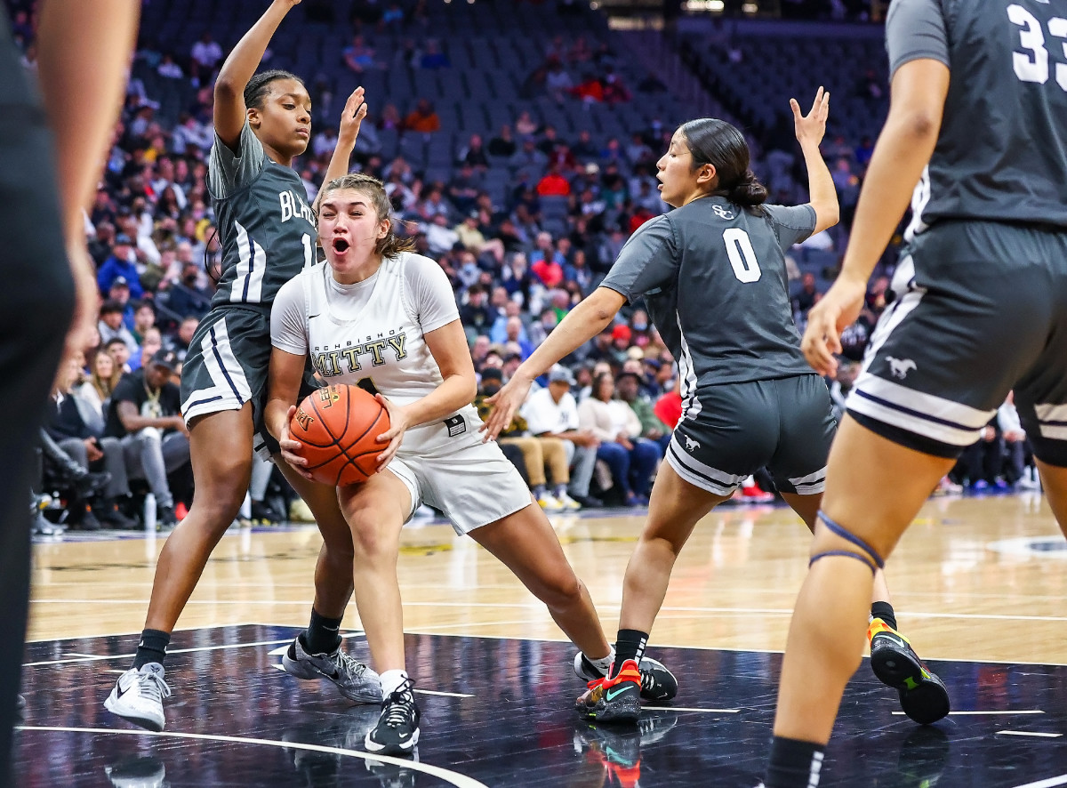 CIF State Open Division Girls Championship March 12, 2022. Sierra Canyon vs Archbishop Mitty. Photo-Ralph Thompson31