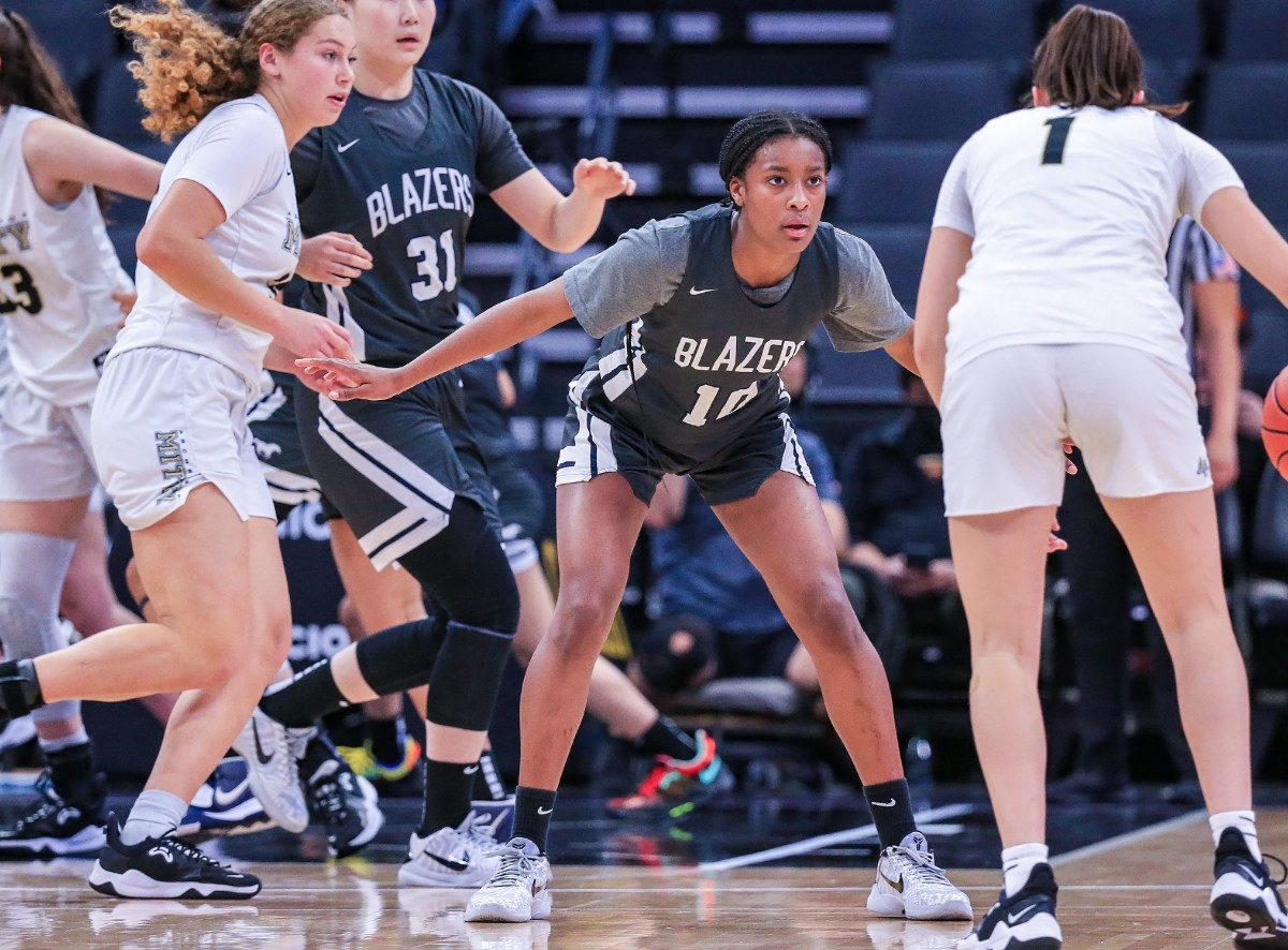 CIF State Open Division Girls Championship March 12, 2022. Sierra Canyon vs Archbishop Mitty. Photo-Ralph Thompson99