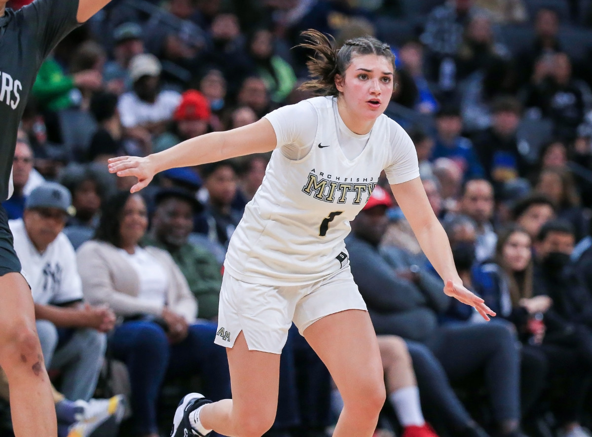 CIF State Open Division Girls Championship March 12, 2022. Sierra Canyon vs Archbishop Mitty. Photo-Ralph Thompson02