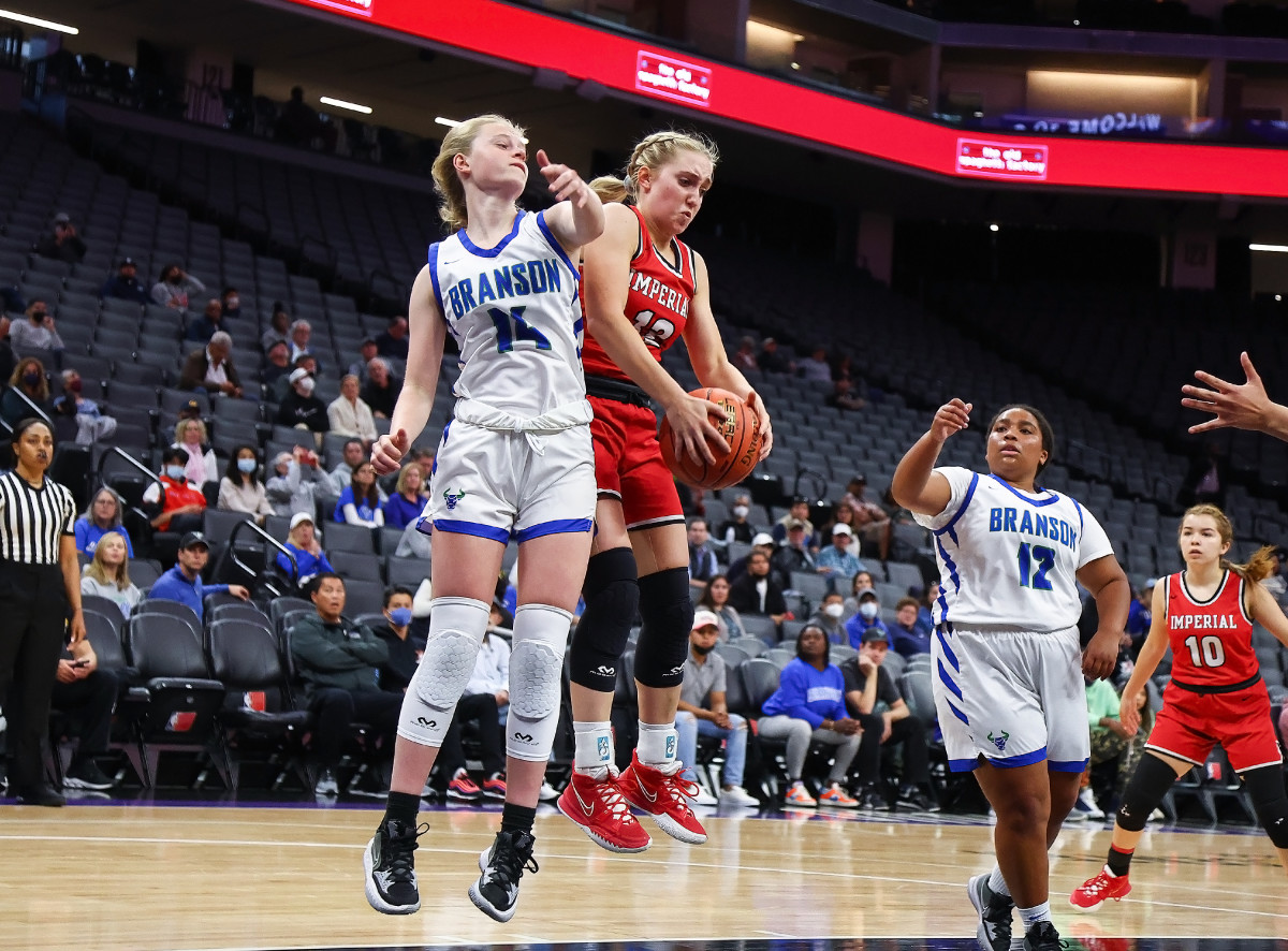 CIF State Division IV Girls Championship March 12, 2022. Branson vs Imperial. Photo-Ralph Thompson62