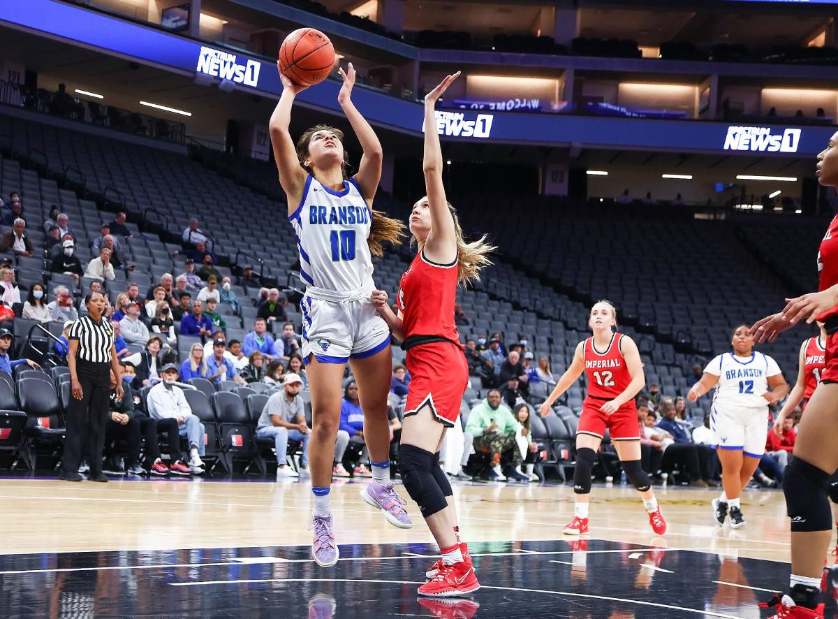 CIF State Division IV Girls Championship March 12, 2022. Branson vs Imperial. Photo-Ralph Thompson63