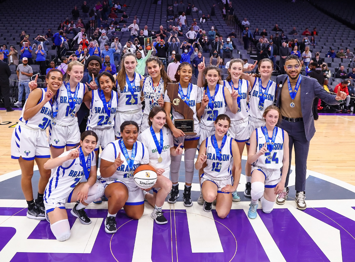 CIF State Division IV Girls Championship March 12, 2022. Branson vs Imperial. Photo-Ralph Thompson70