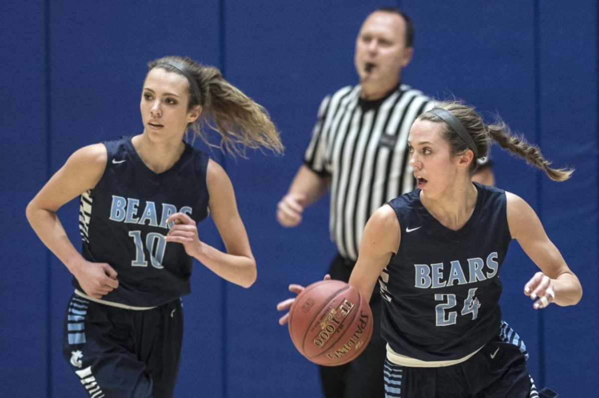 Lacie and Lexie Hull, Central Valley girls basketball