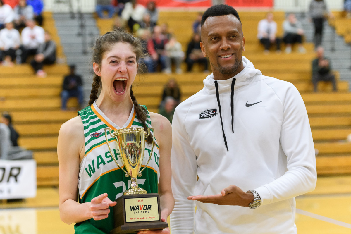 In the WAVOR all-star game in Oregon, Mount Si's Lauren Glazier won MVP honors for the senior-only Washington squad.