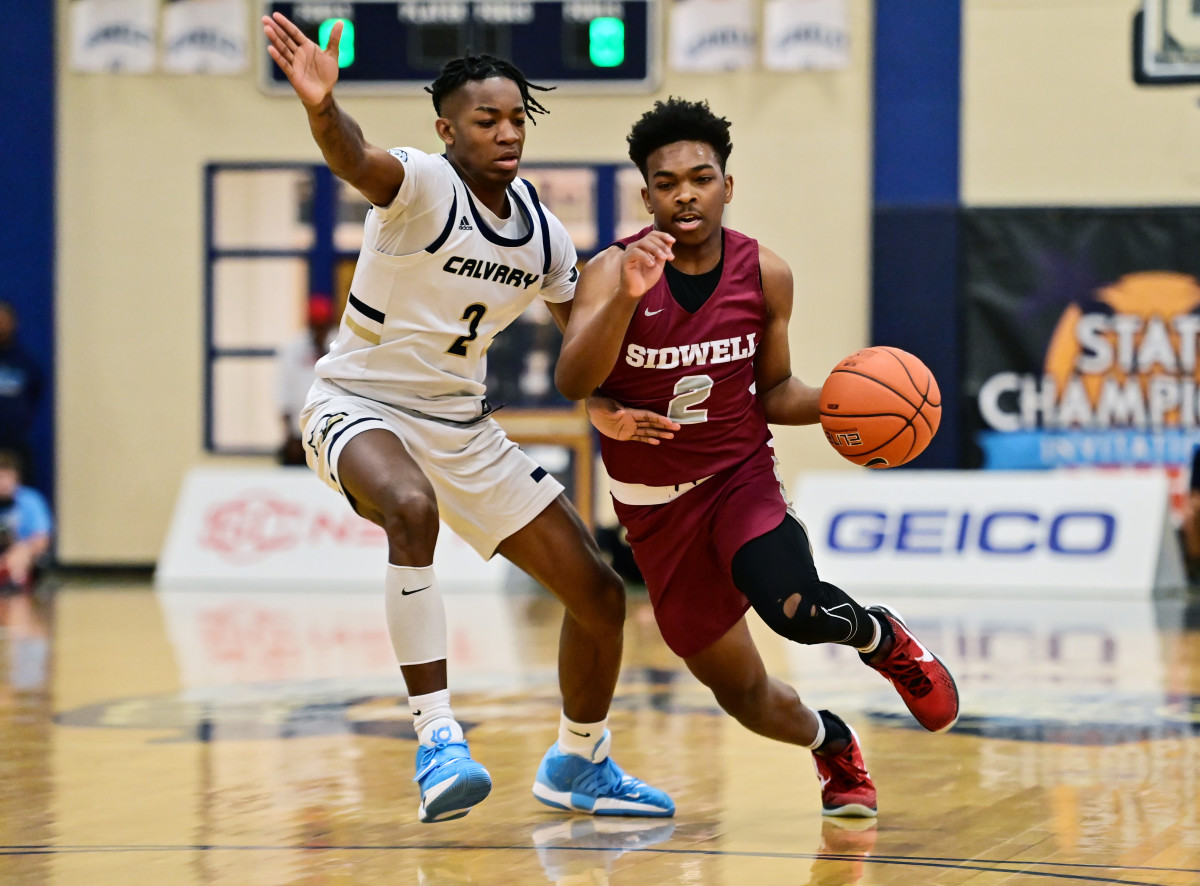 State Champions Invitational Boys Basketball April 7, 2022. Sidwell Friends vs Calvary Christian Academy. Photo-Annette Wilkerson44