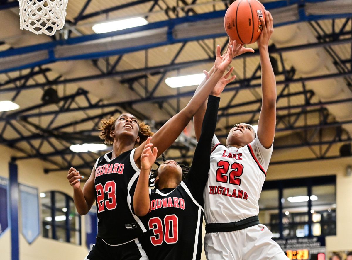 State Champions Invitational Girls Semifinals April 8, 2022. Woodward Academy vs Lake Highland Prep. Photo-Annette Wilkerson50
