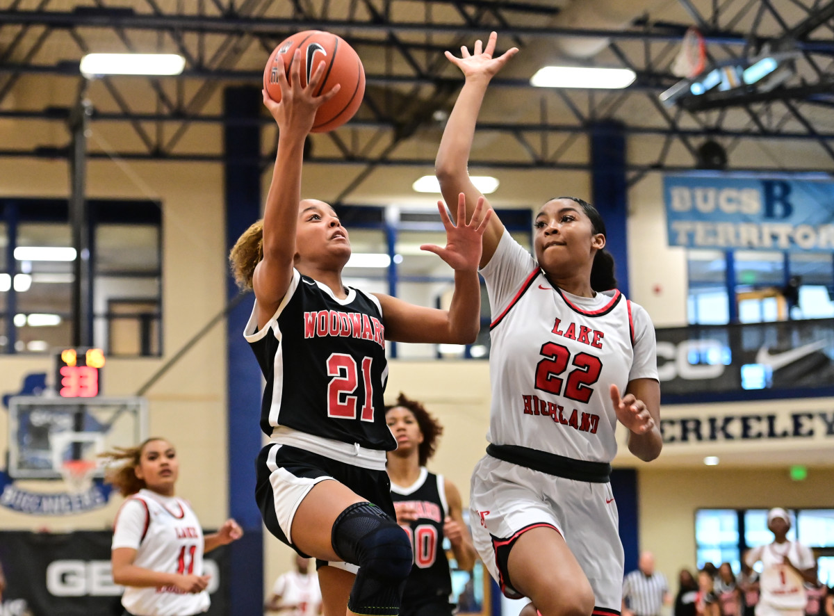 State Champions Invitational Girls Semifinals April 8, 2022. Woodward Academy vs Lake Highland Prep. Photo-Annette Wilkerson58
