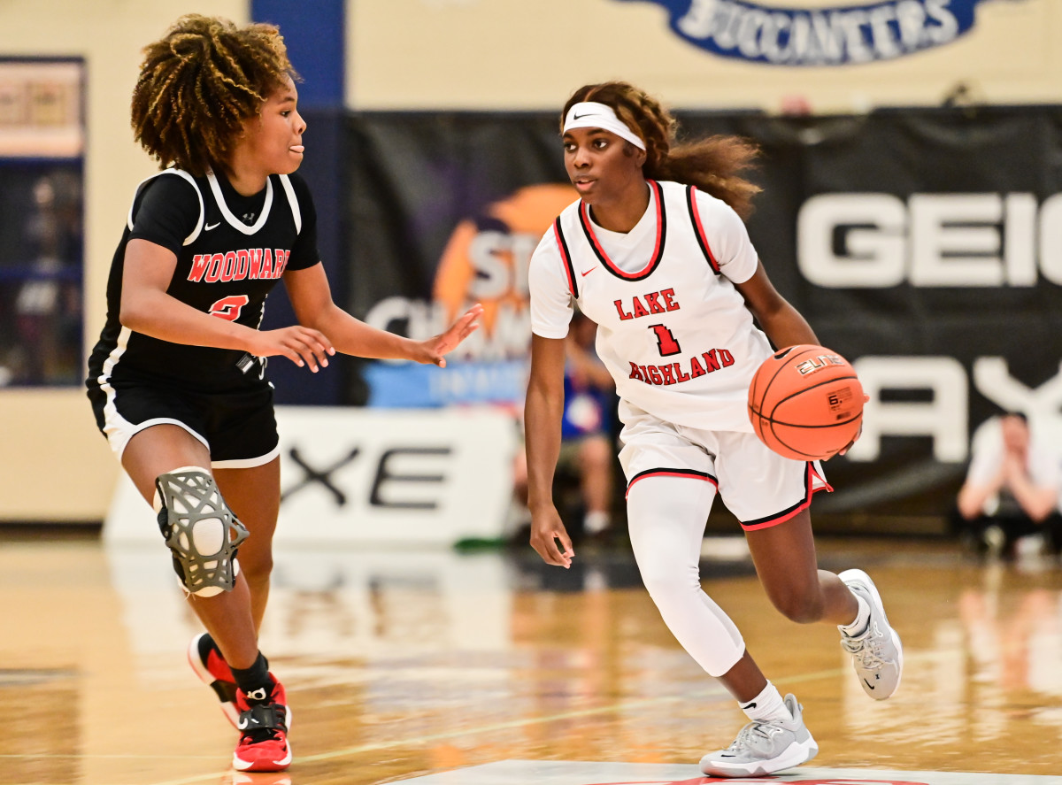 State Champions Invitational Girls Semifinals April 8, 2022. Woodward Academy vs Lake Highland Prep. Photo-Annette Wilkerson68