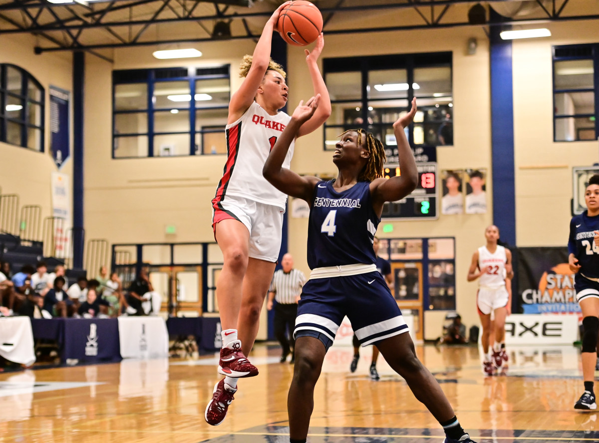 State Champions Invitational Girls Semifinals April 8, 2022. Sidwell Friends vs Centennial. Photo-Annette Wilkerson07
