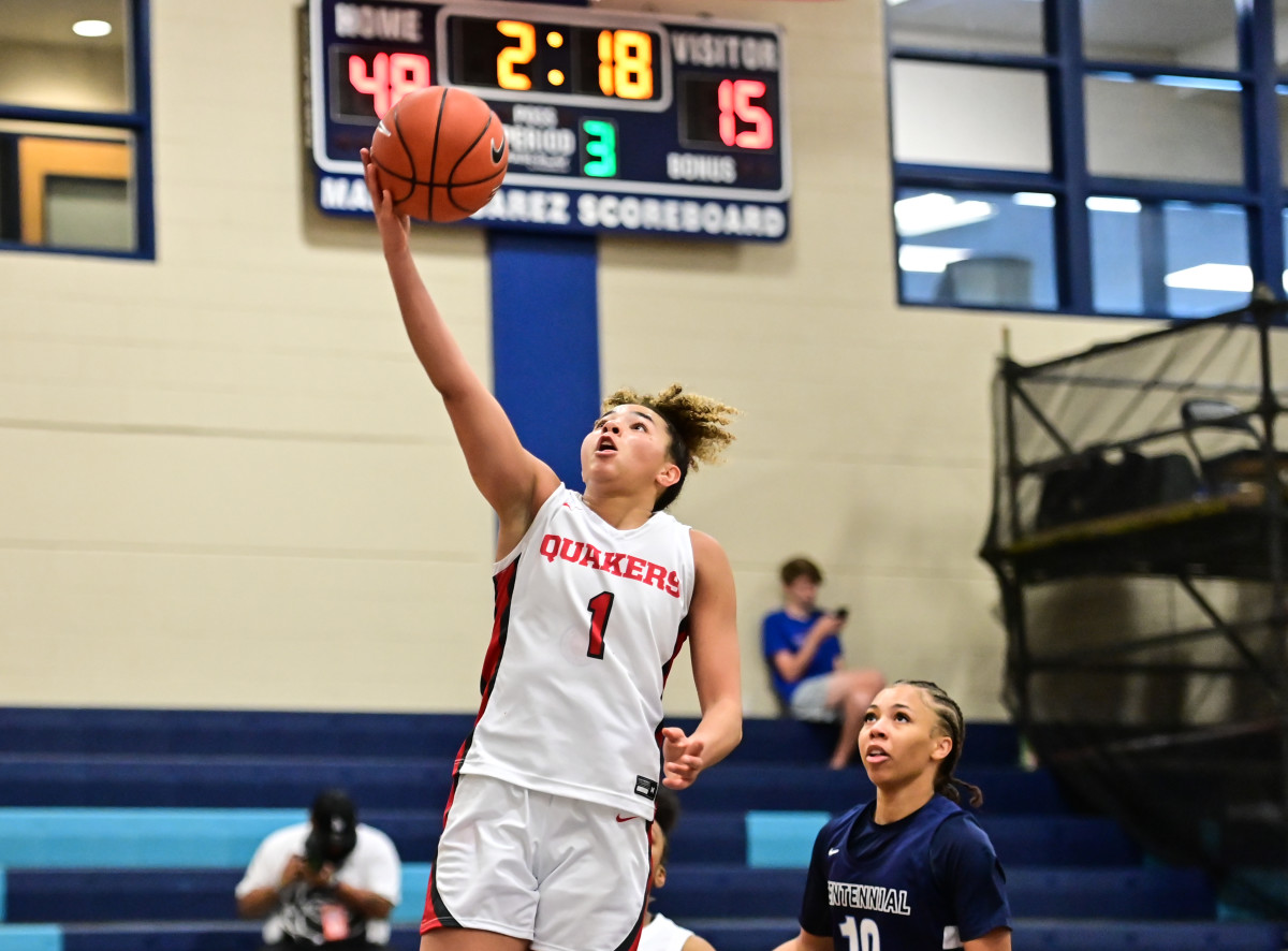 State Champions Invitational Girls Semifinals April 8, 2022. Sidwell Friends vs Centennial. Photo-Annette Wilkerson11