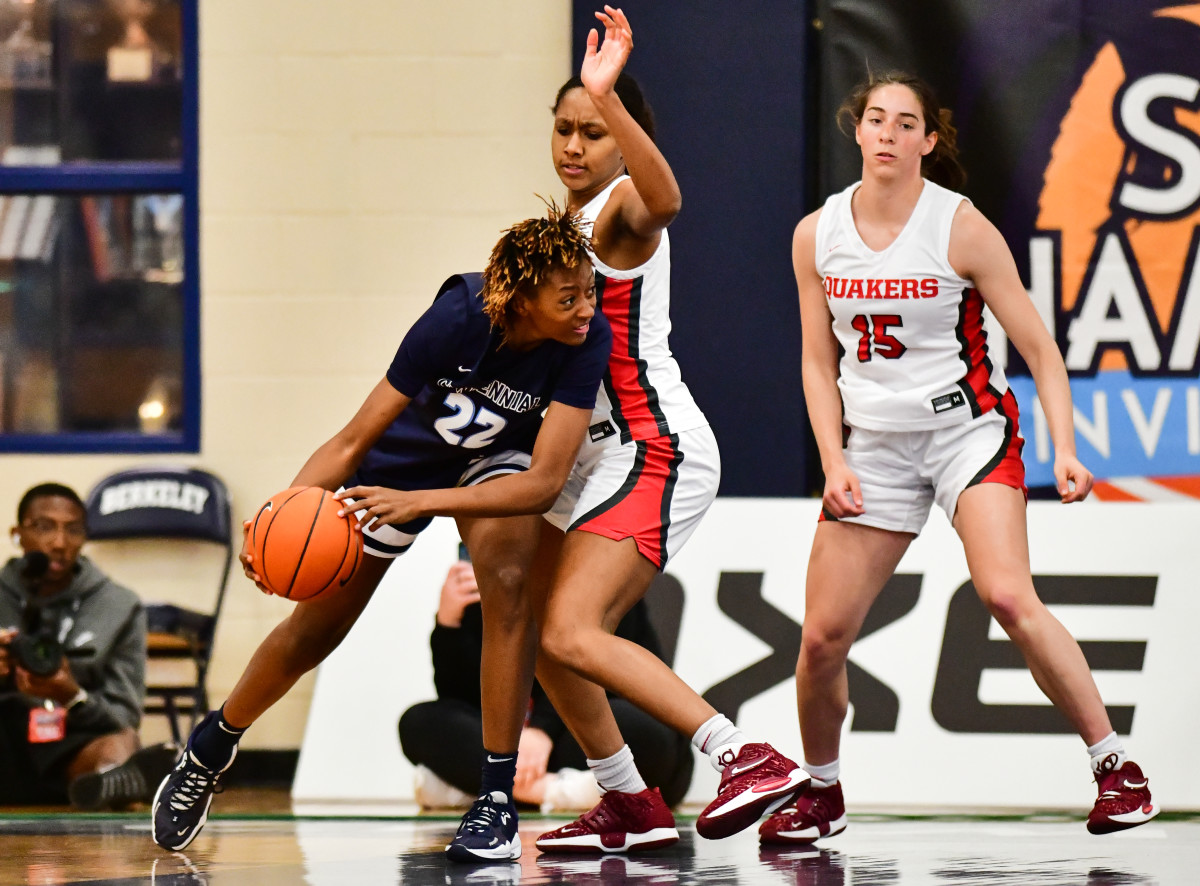 State Champions Invitational Girls Semifinals April 8, 2022. Sidwell Friends vs Centennial. Photo-Annette Wilkerson85