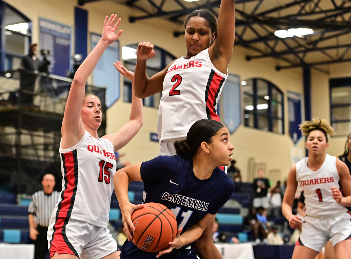 State Champions Invitational Girls Semifinals April 8, 2022. Sidwell Friends vs Centennial. Photo-Annette Wilkerson95