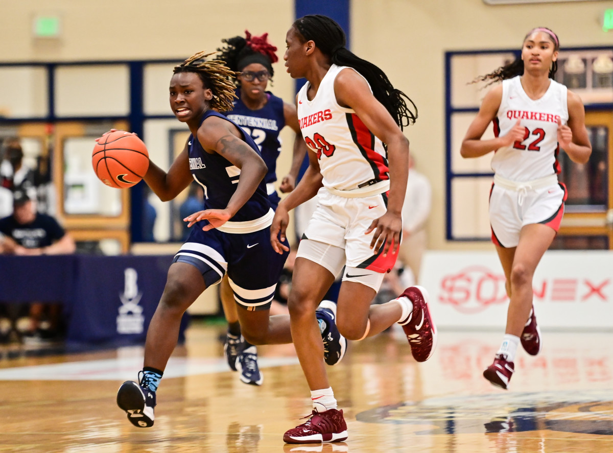 State Champions Invitational Girls Semifinals April 8, 2022. Sidwell Friends vs Centennial. Photo-Annette Wilkerson89