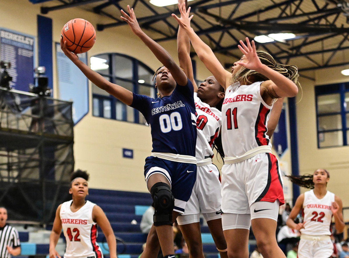 State Champions Invitational Girls Semifinals April 8, 2022. Sidwell Friends vs Centennial. Photo-Annette Wilkerson88