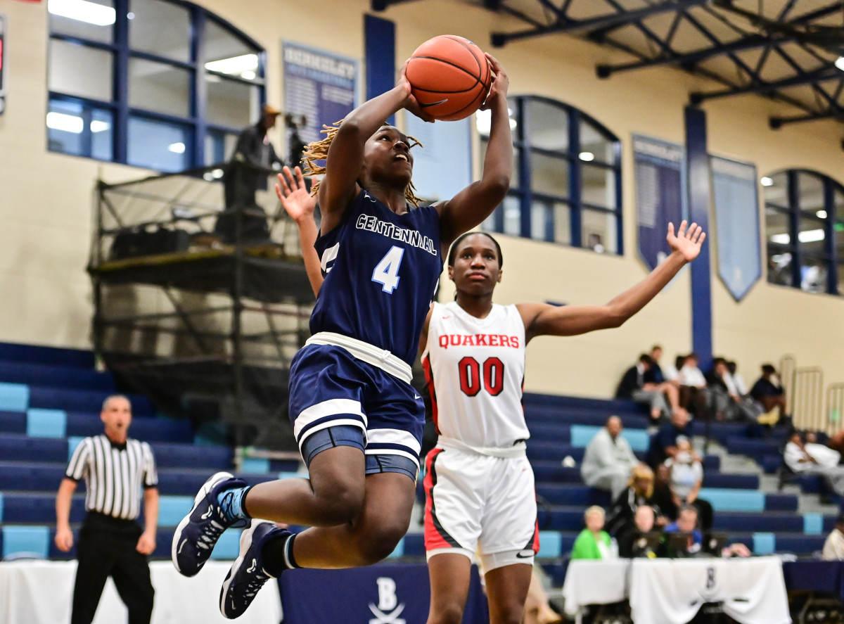 State Champions Invitational Girls Semifinals April 8, 2022. Sidwell Friends vs Centennial. Photo-Annette Wilkerson90