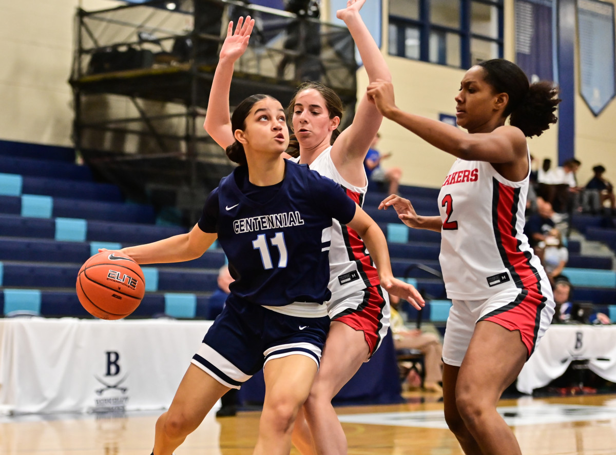 State Champions Invitational Girls Semifinals April 8, 2022. Sidwell Friends vs Centennial. Photo-Annette Wilkerson94