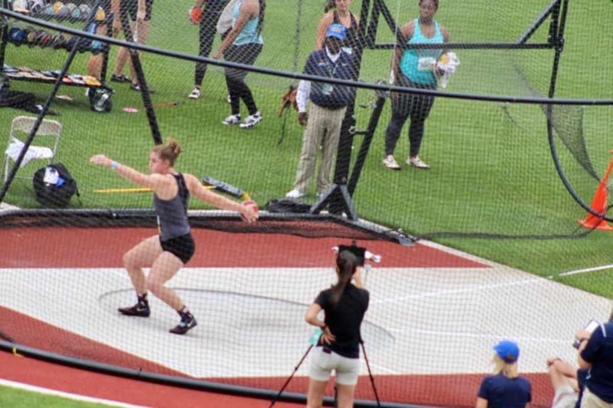 Katelynn Gelston, Hanford track and field thrower, class of 2022